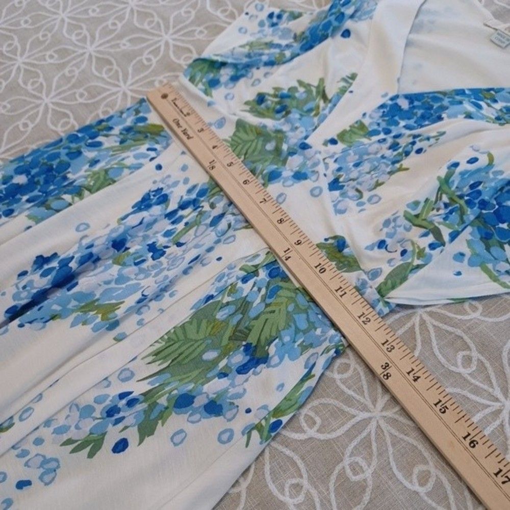 Boden Floral Print Flutter Sleeve Dress - Picture 11 of 15